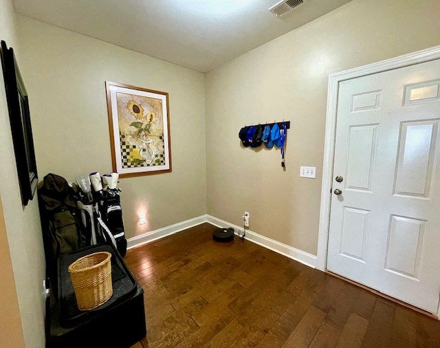 Entry/ mudroom from garage entrance