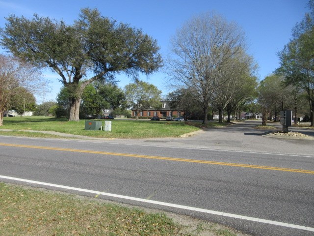View of Lot from across Wilson Hall Rd